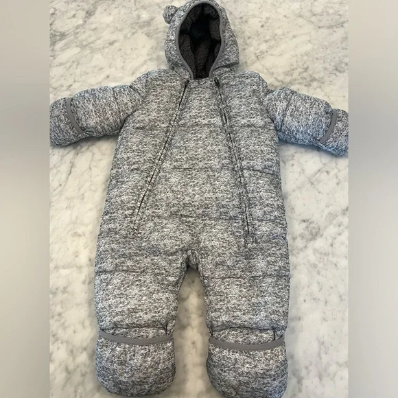 GAP Jackets Coats Baby Gap Snowsuit Bunting Gray Size 62